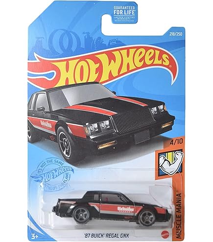 Hot Wheels 1987 Buick Regal GNX ホットウィール Amazon.com: Hot Wheels '87 Buick Regal GNX, [red] Muscle